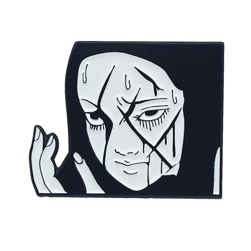Junji Ito Enamel Pins