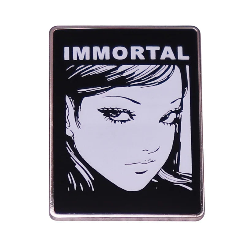Junji Ito Enamel Pins
