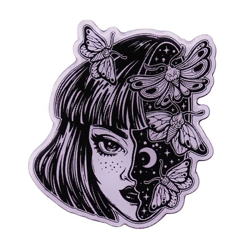 Junji Ito Enamel Pins