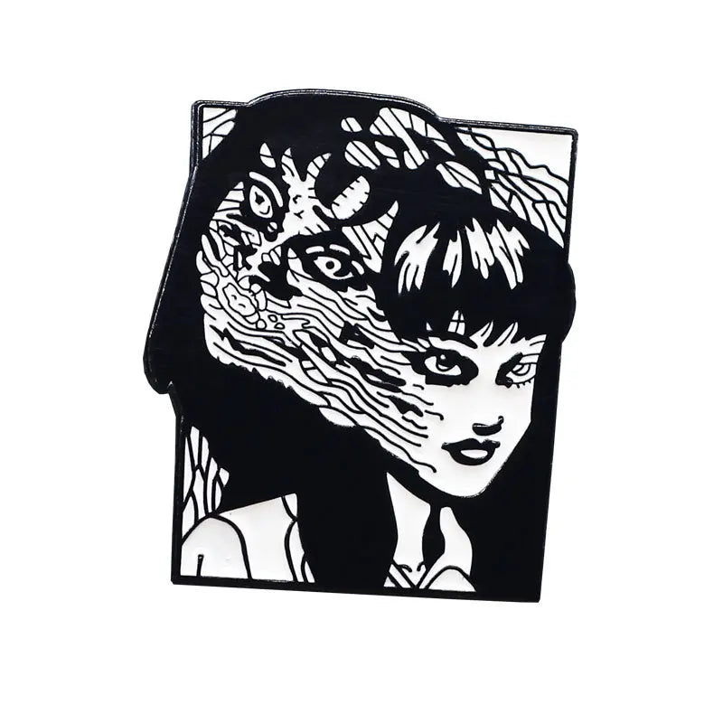 Junji Ito Enamel Pins