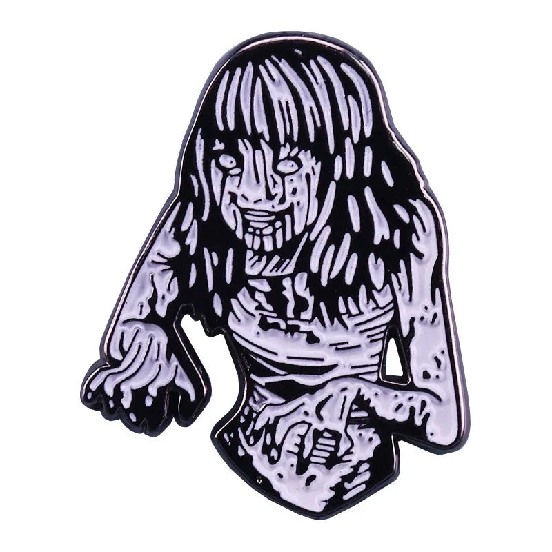 Junji Ito Enamel Pins