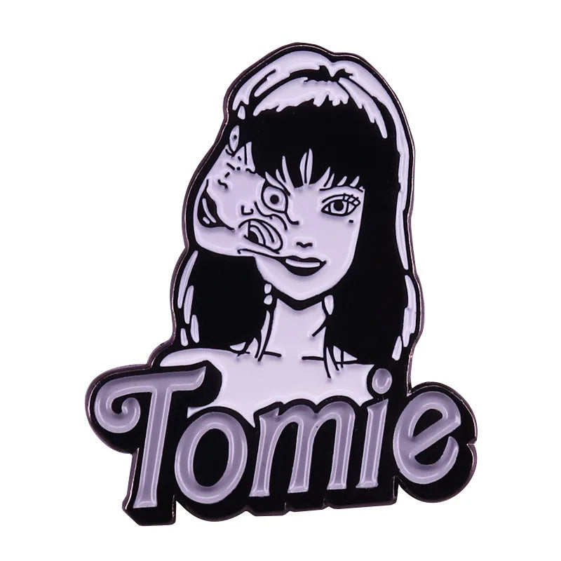 Junji Ito Enamel Pins